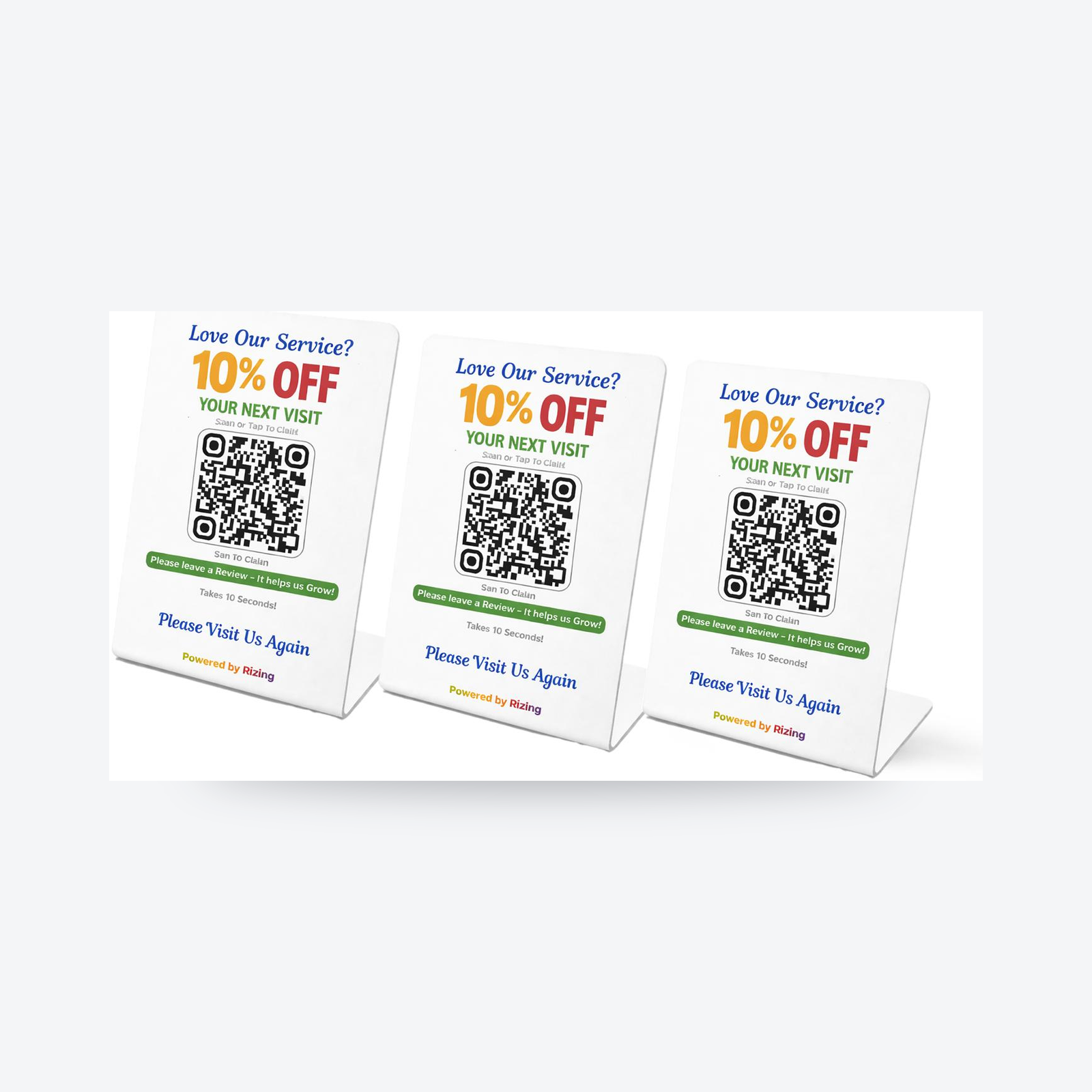 3-Pack Rizing stand bundle