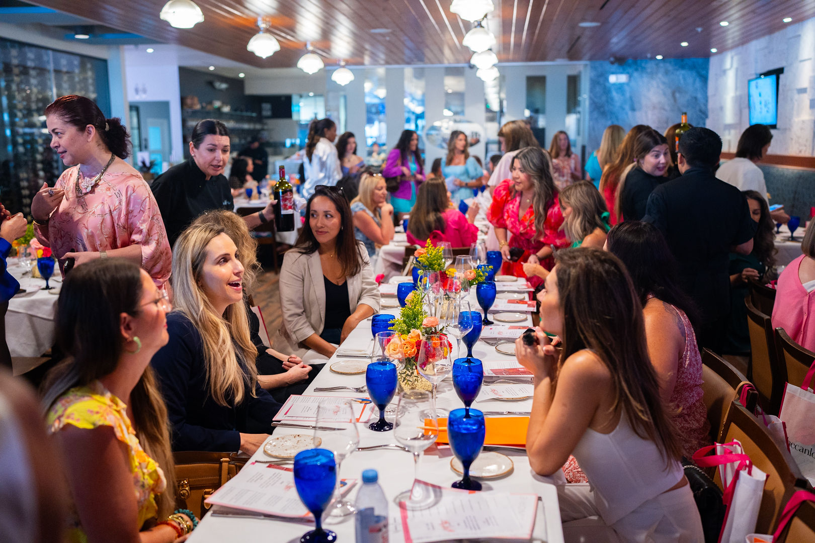 Luxury networking event