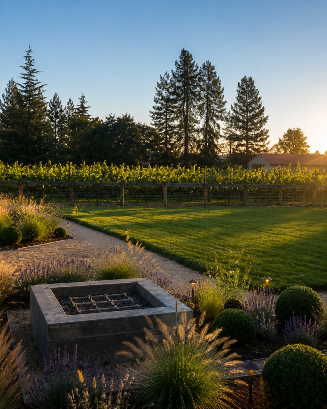 Winery grounds maintenance — Wine Country Landscaping