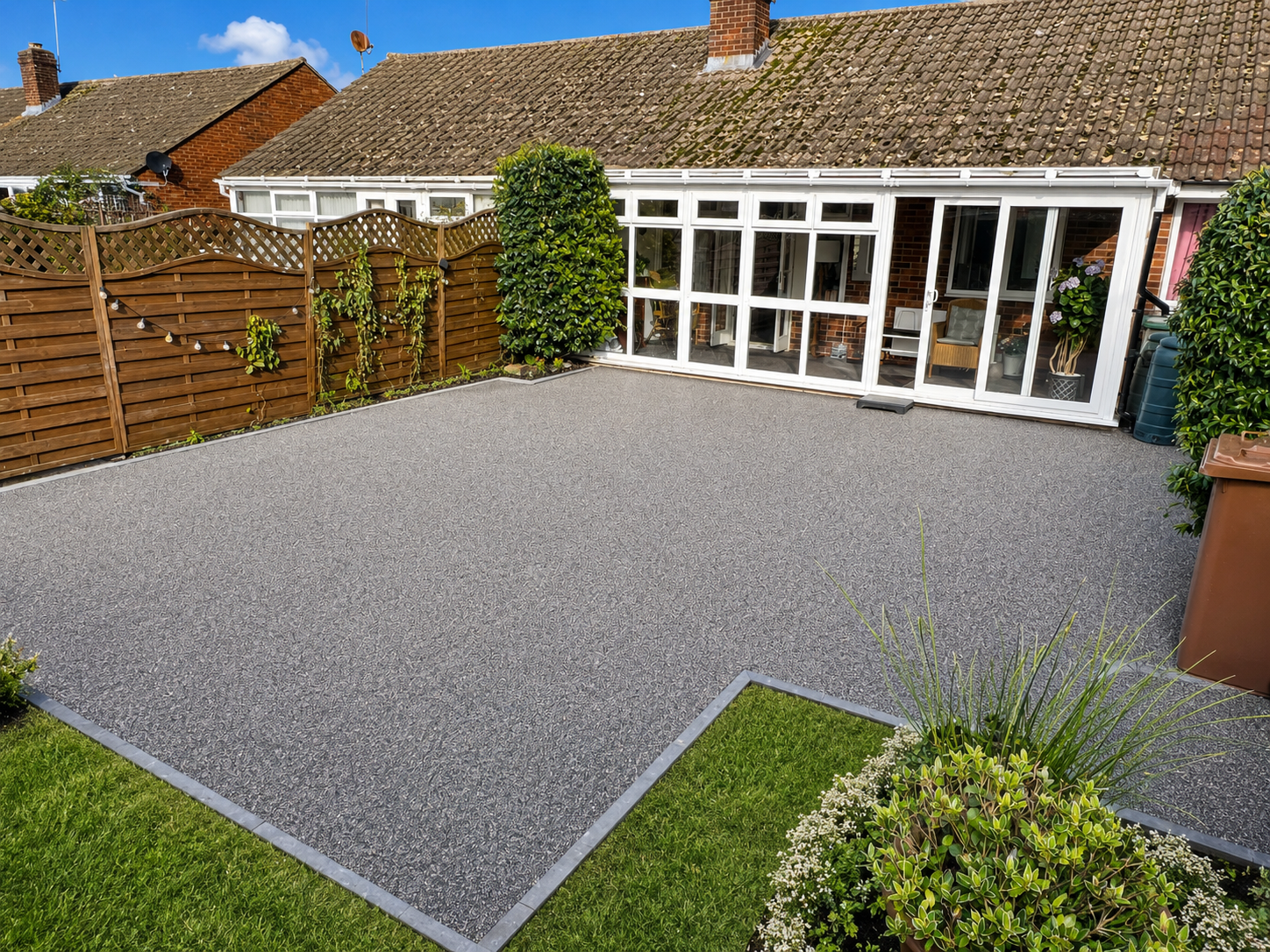 Cobblestone driveway in Maidstone