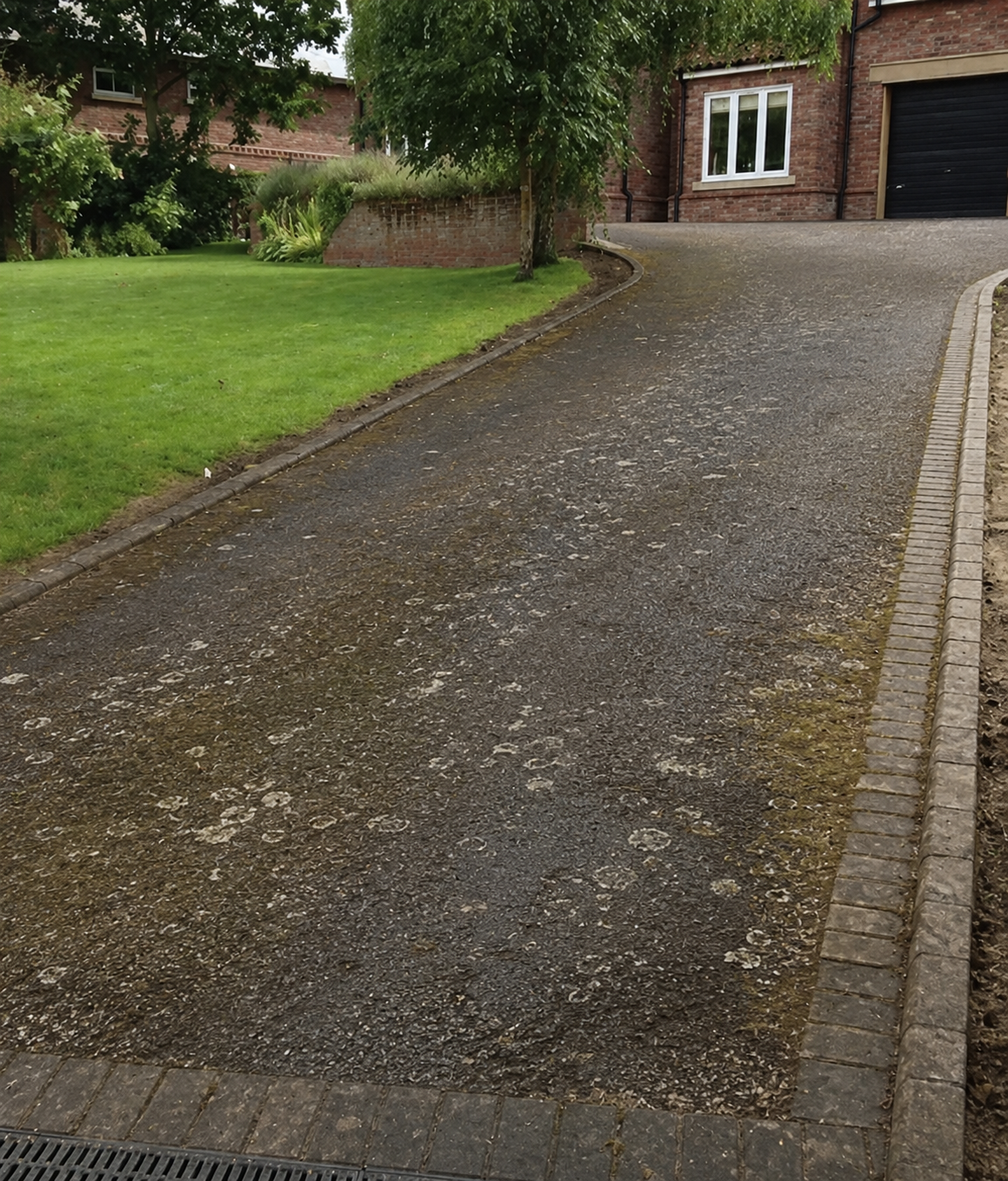 Full Driveway Transformation - before