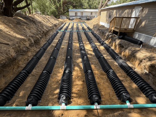 Drain Field Installation in Plant City, FL