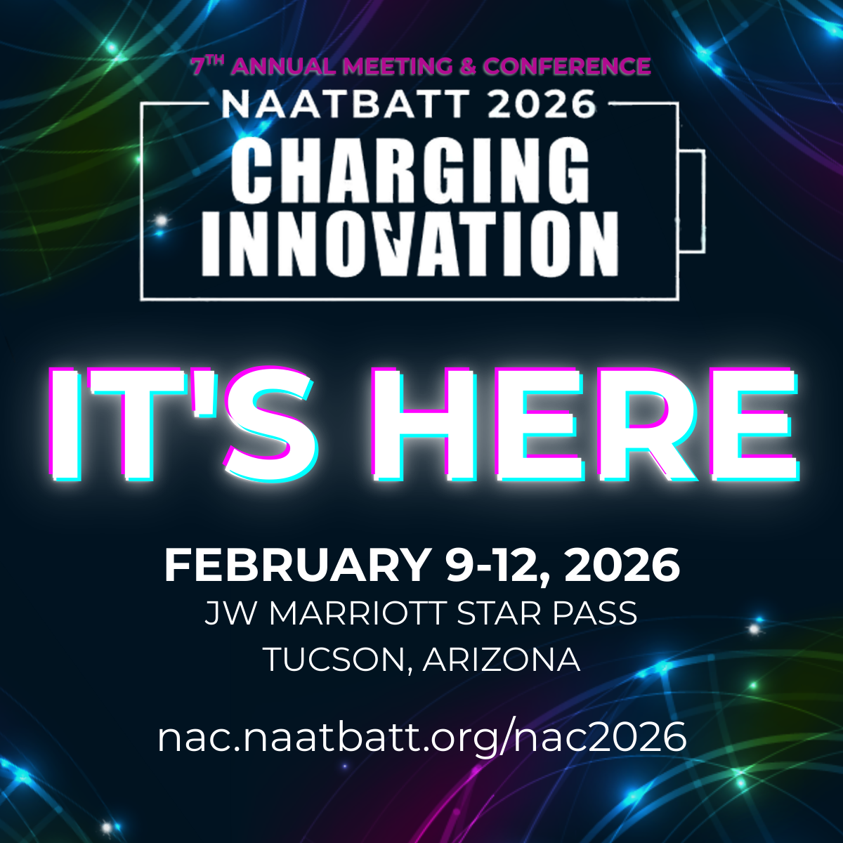 Charging Innovation 2026, it is here