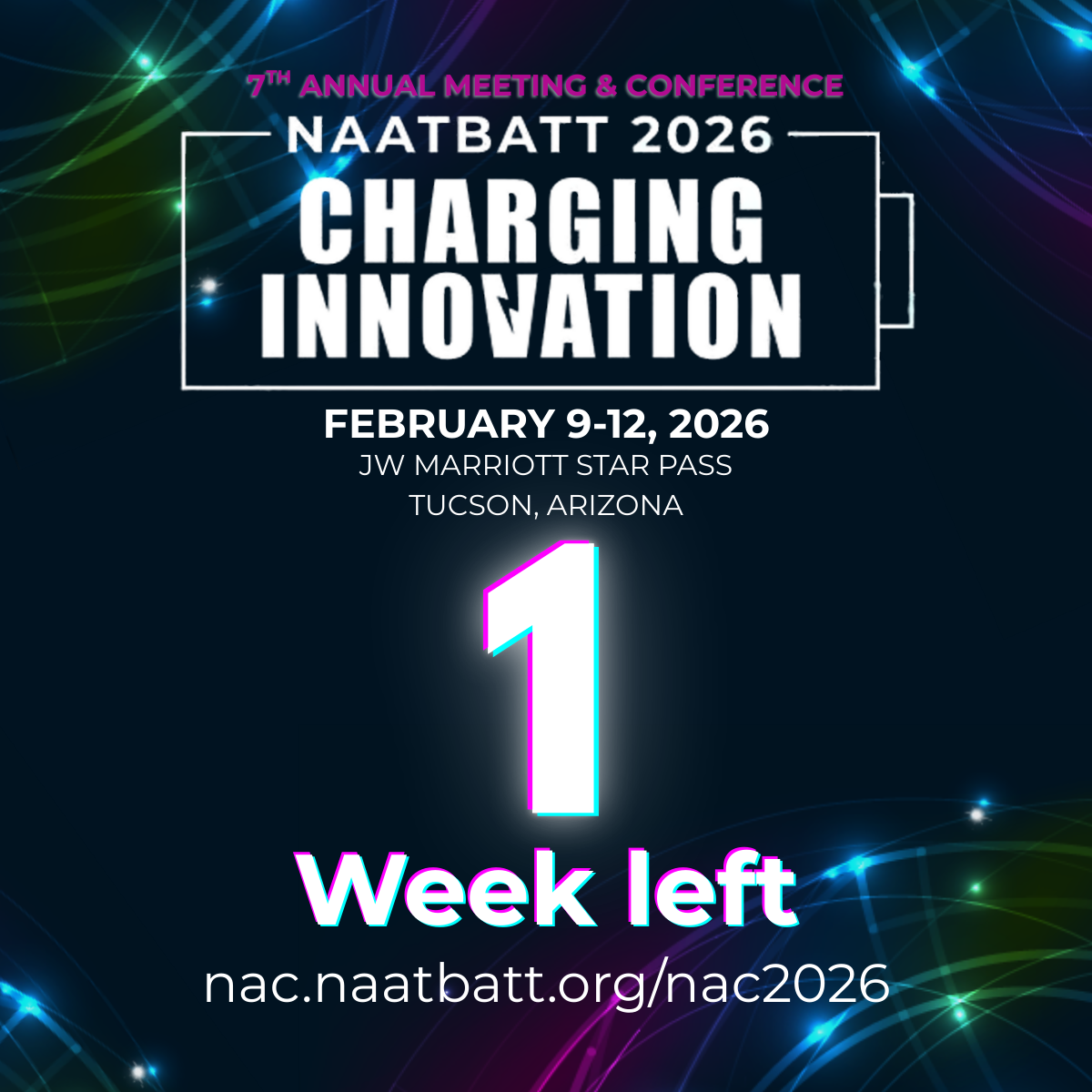 Charging Innovation 2026, one week to go