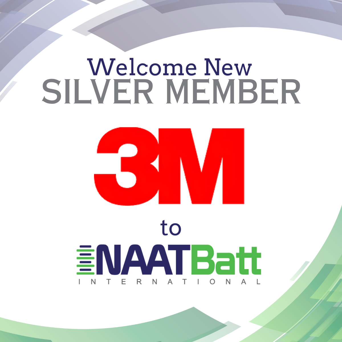 Welcome to new silver member 3M