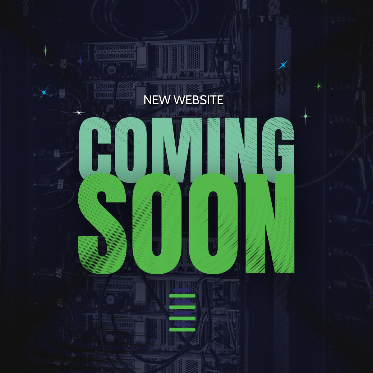 New website coming soon