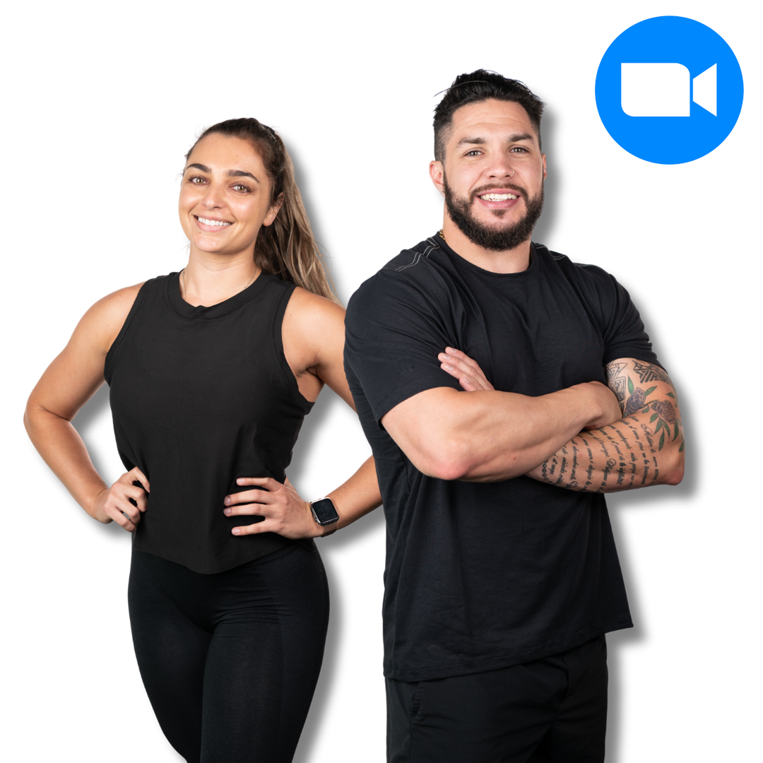 Mind Pump trainers on your 1:1 Zoom call