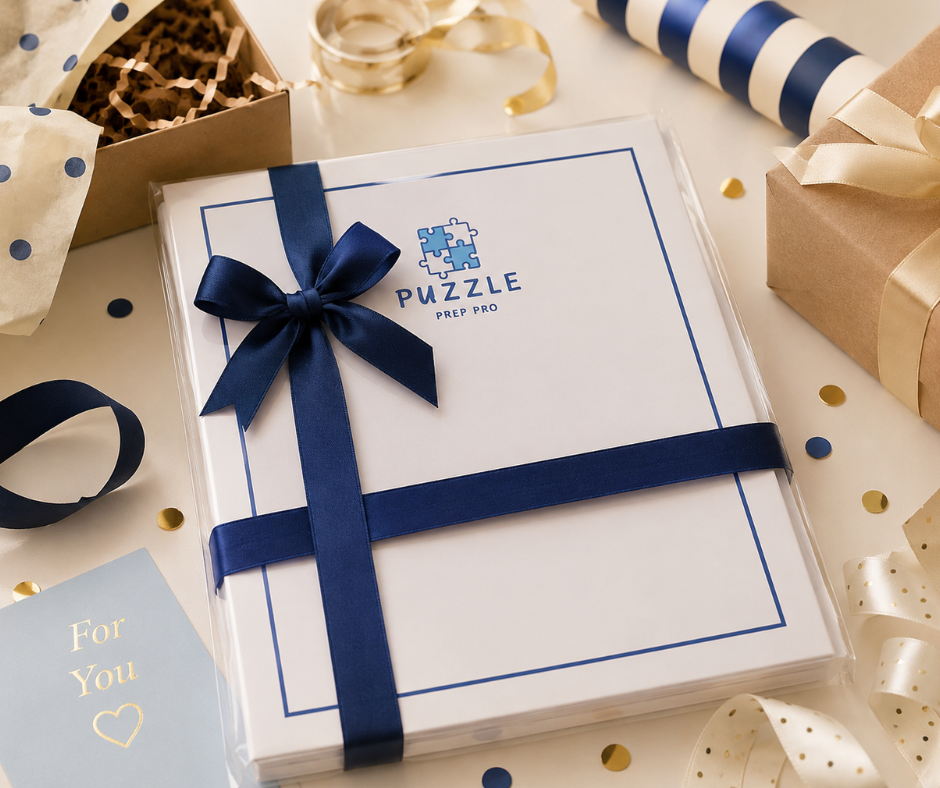 Puzzle Prep Pro gift-wrapped