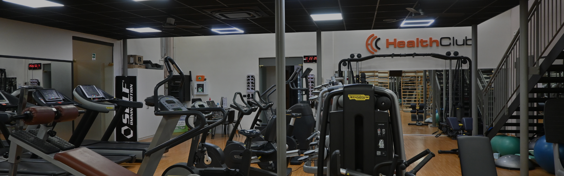 Sala attrezzi HealthClub Center