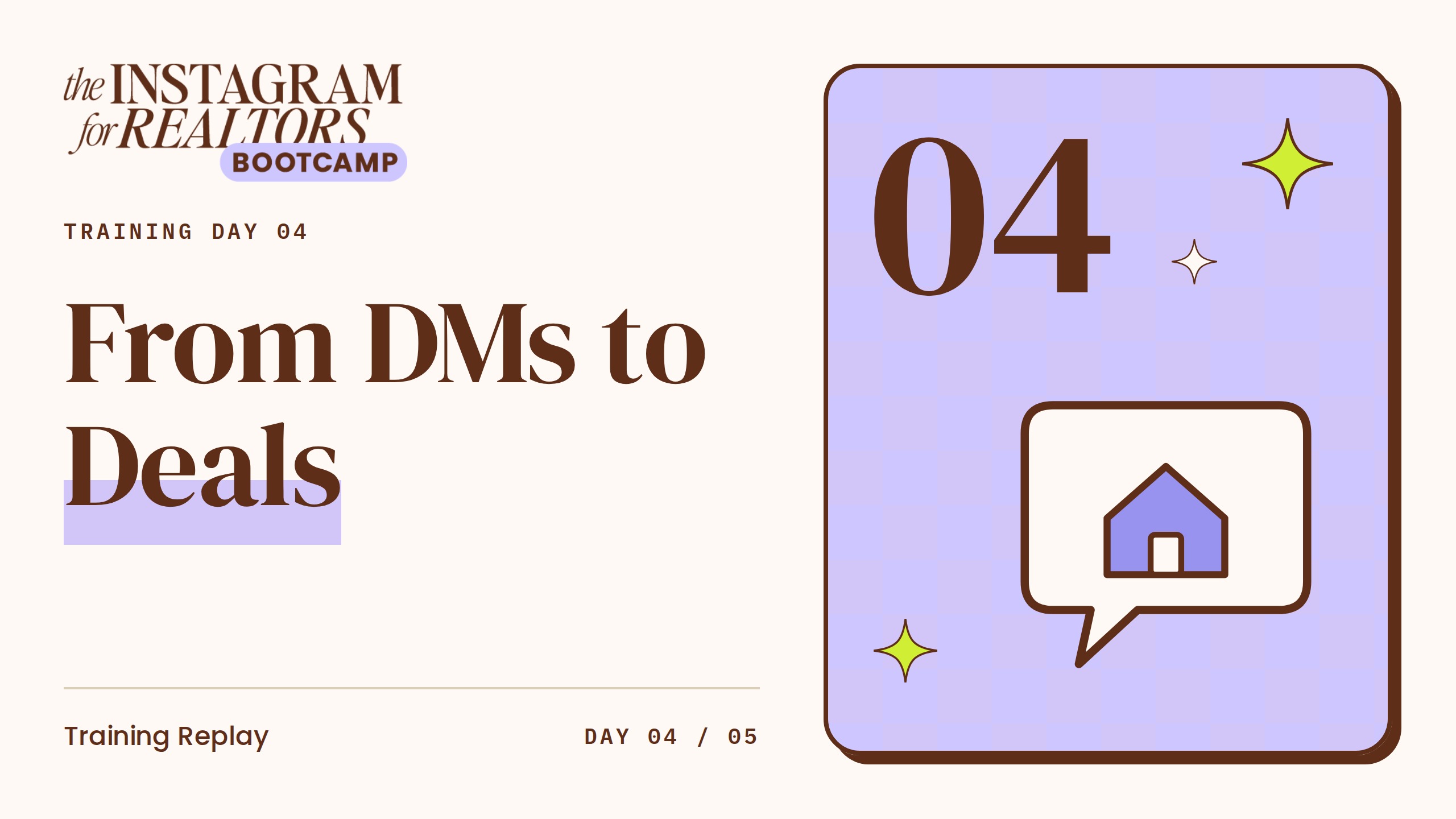 Day 4 — From DMs to deals