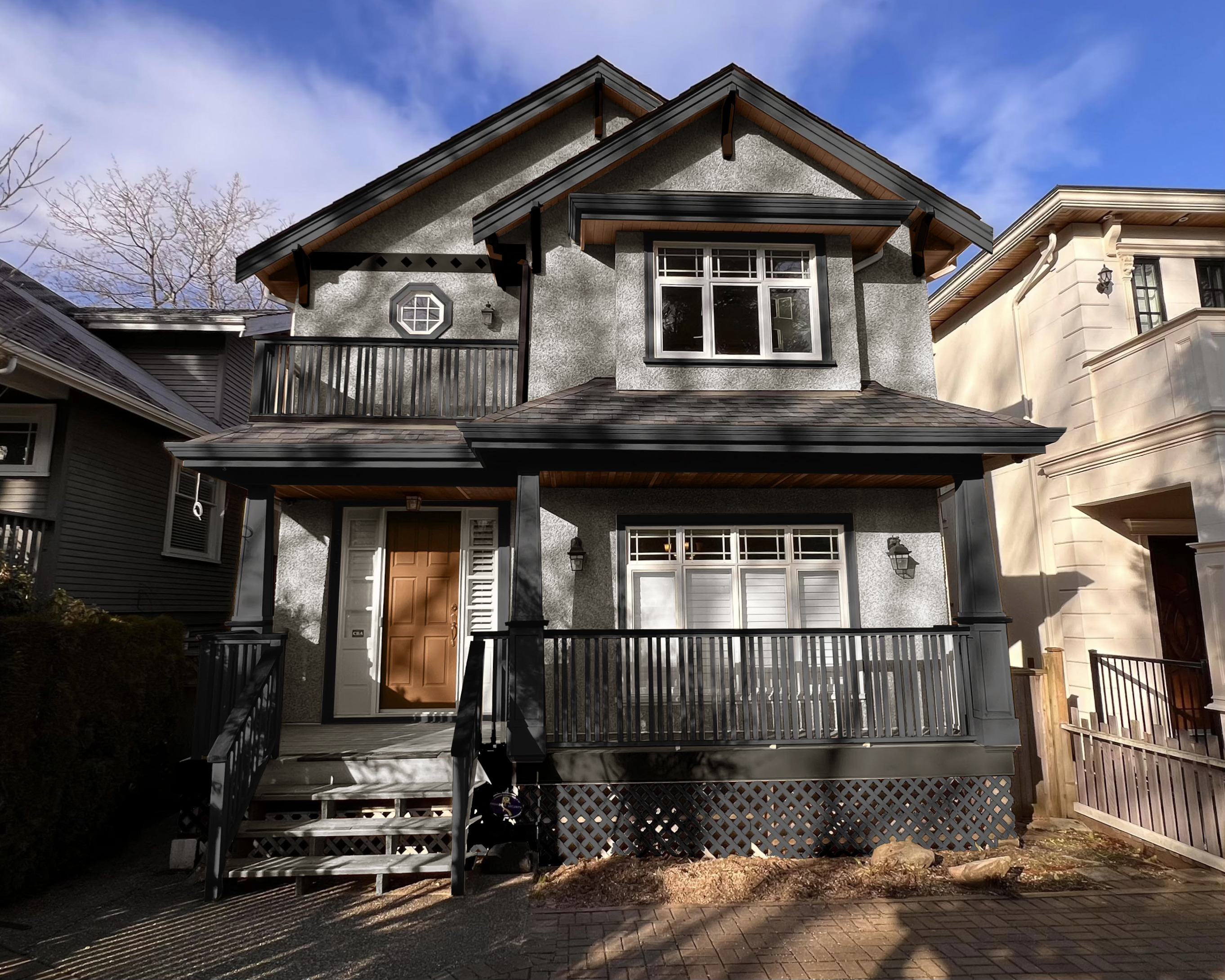 Completed exterior result