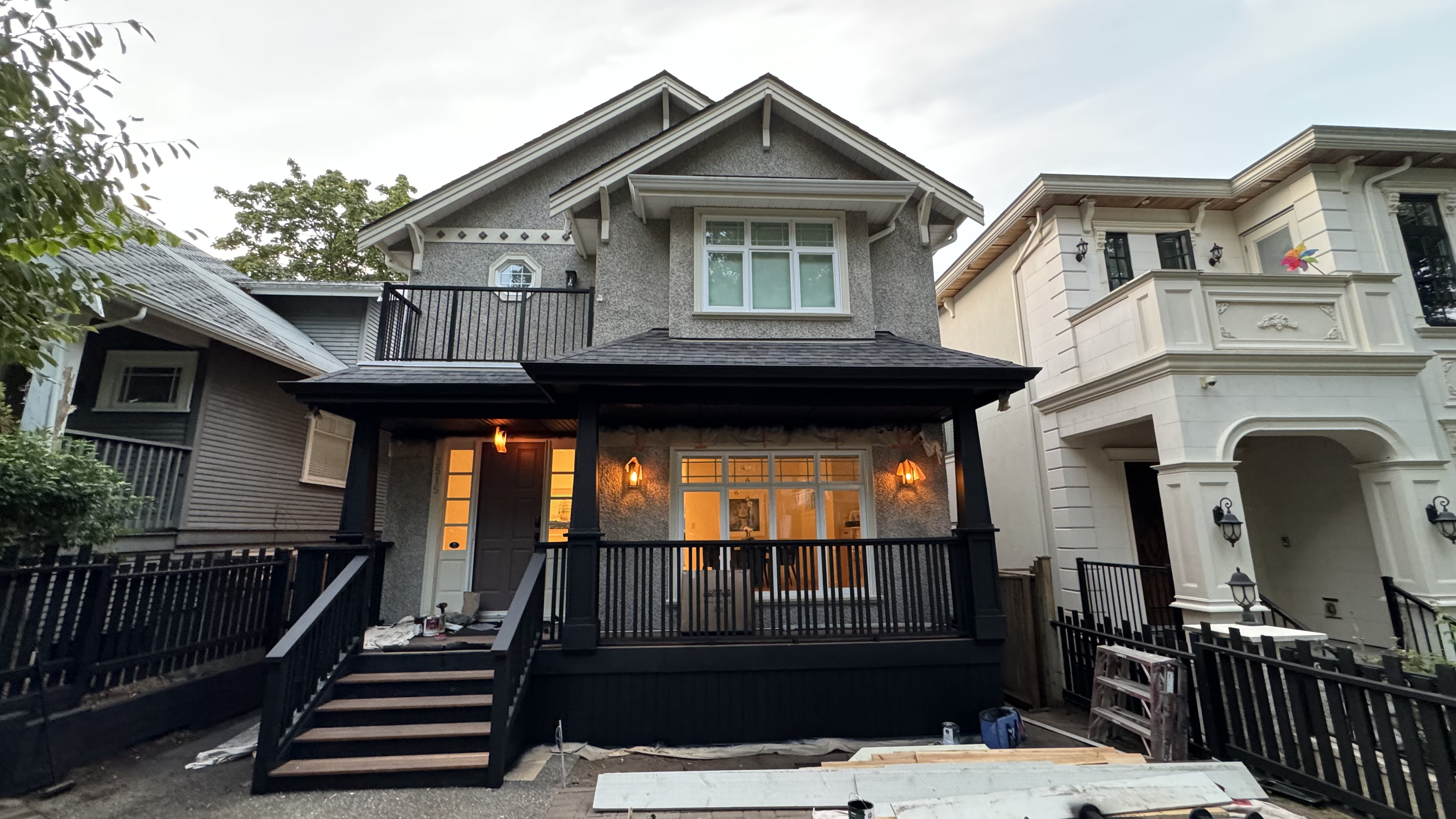 Completed exterior — South Vancouver