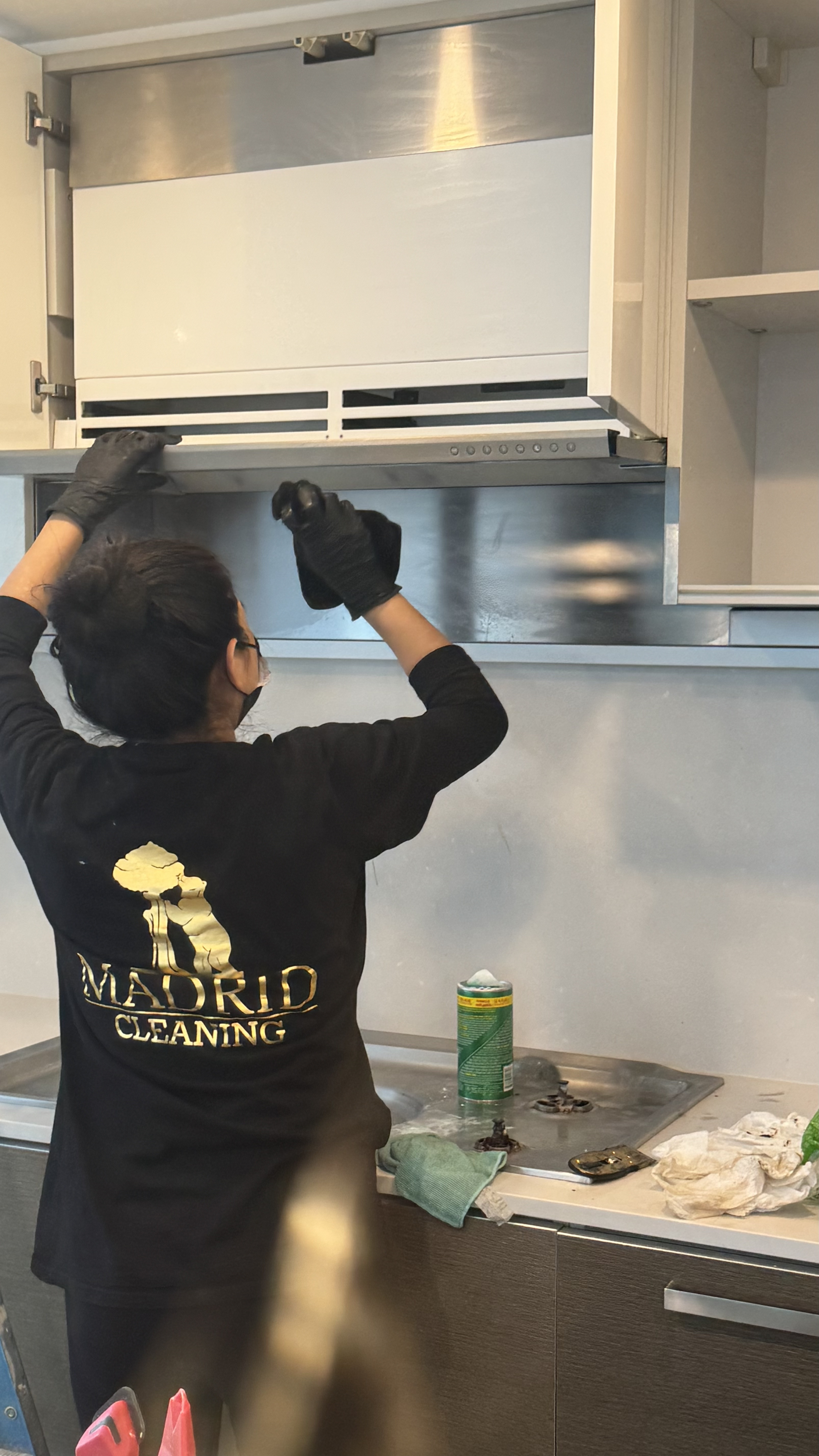 Post-job cleaning