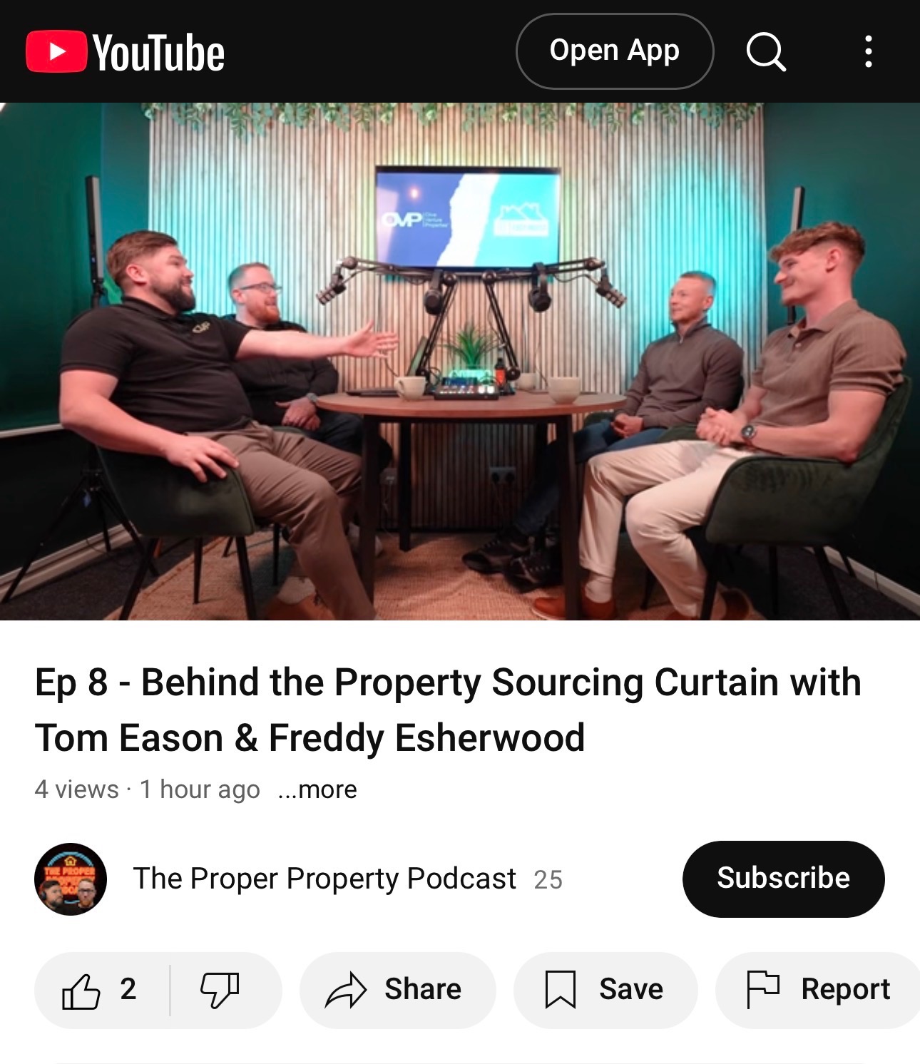 Public speaking engagement at a property event