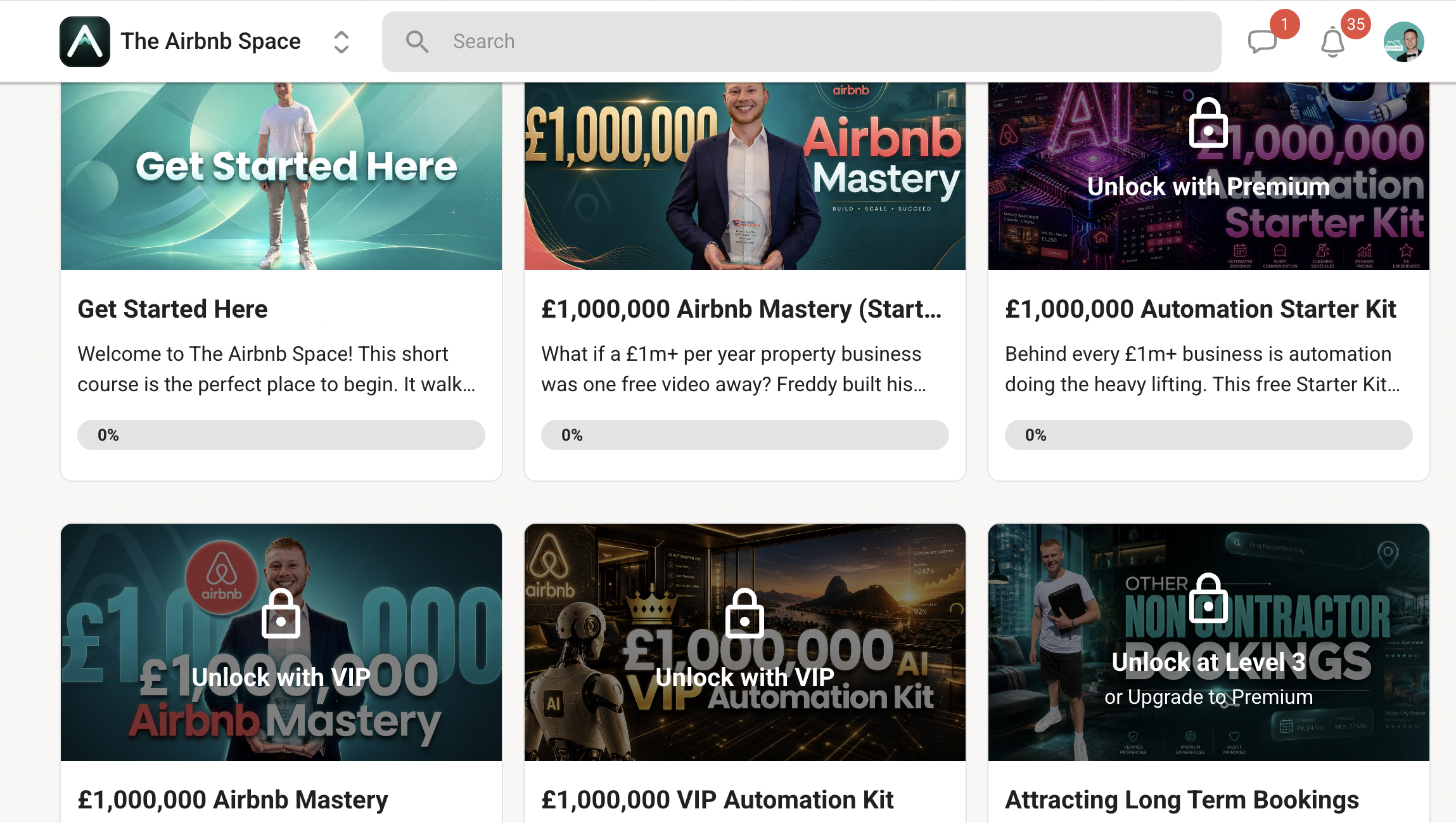 The Airbnb Space — Easy Invest's free Skool community