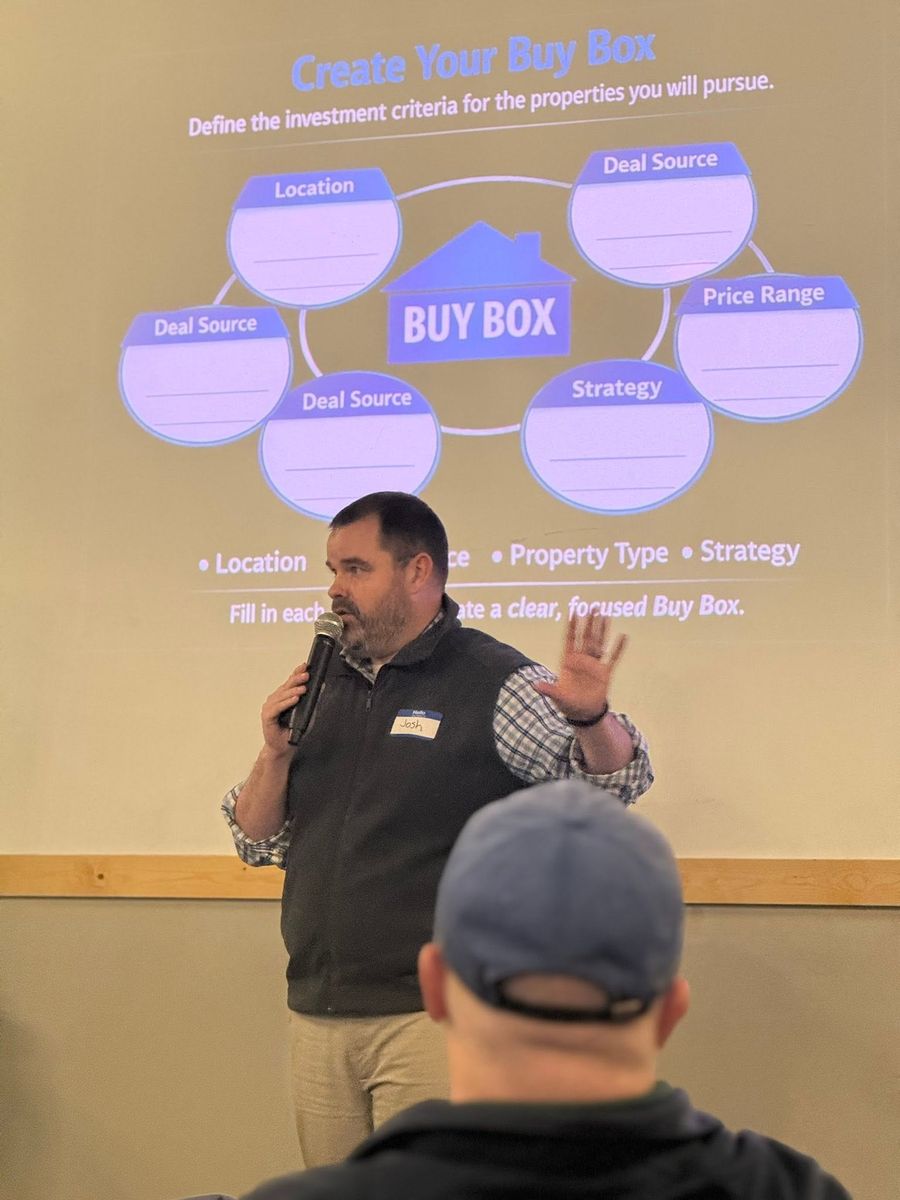 Josh Boyd presenting a Create Your Buy Box session
