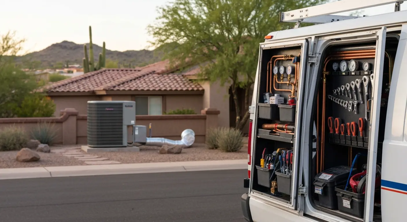 Dewey-Humboldt town landscape