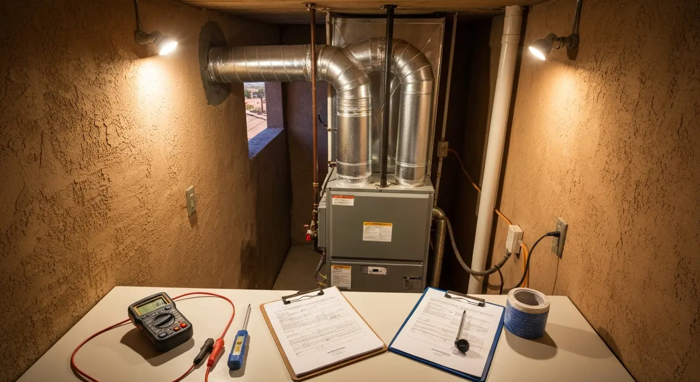 Heating system repair and maintenance