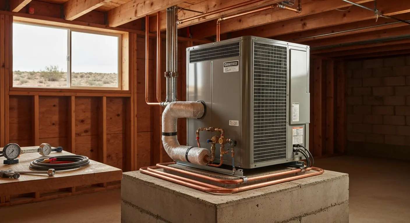 AC installation in home