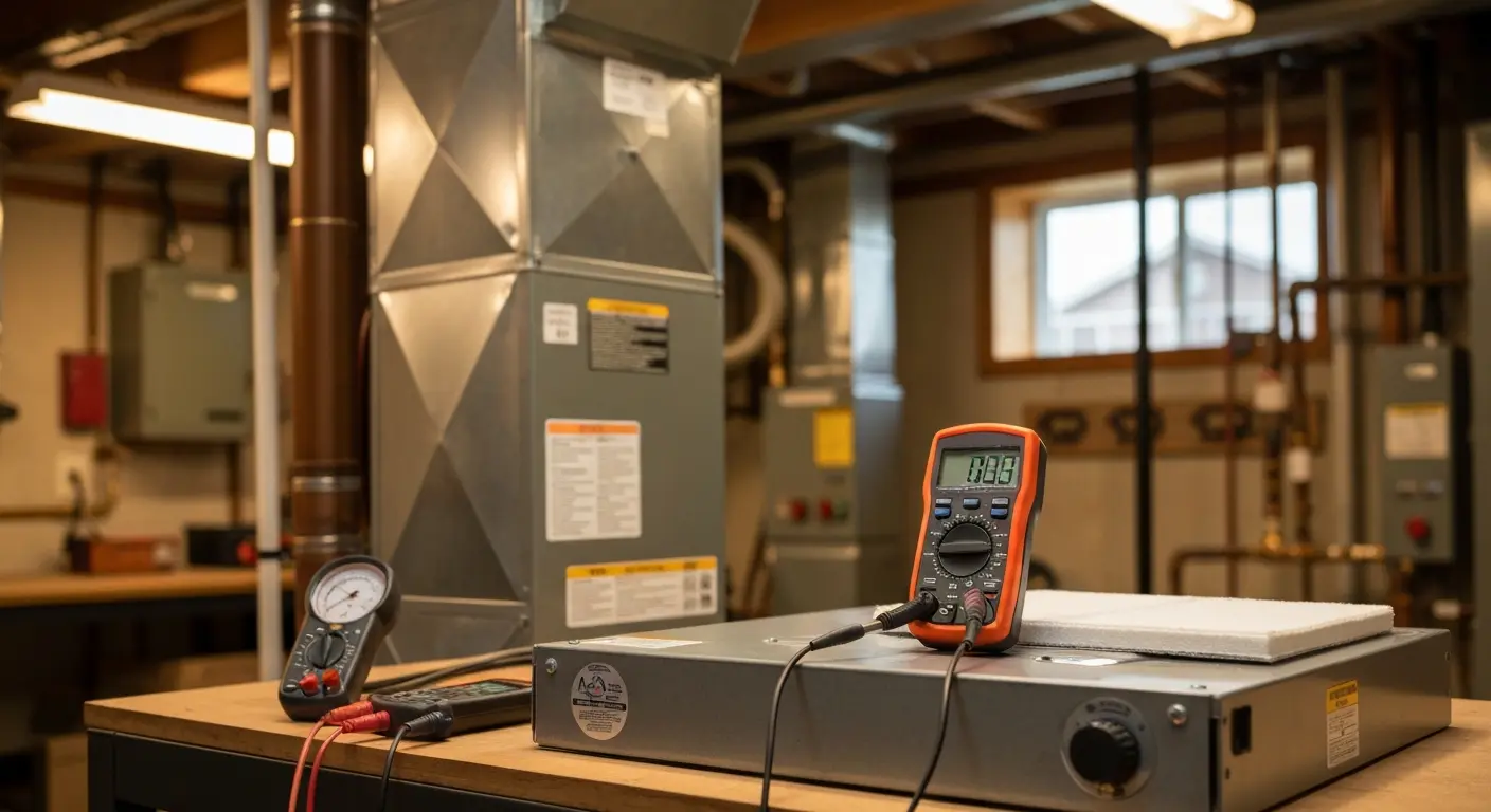 HVAC maintenance check