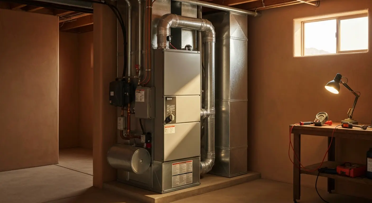 Furnace and heating system maintenance in Wickenburg