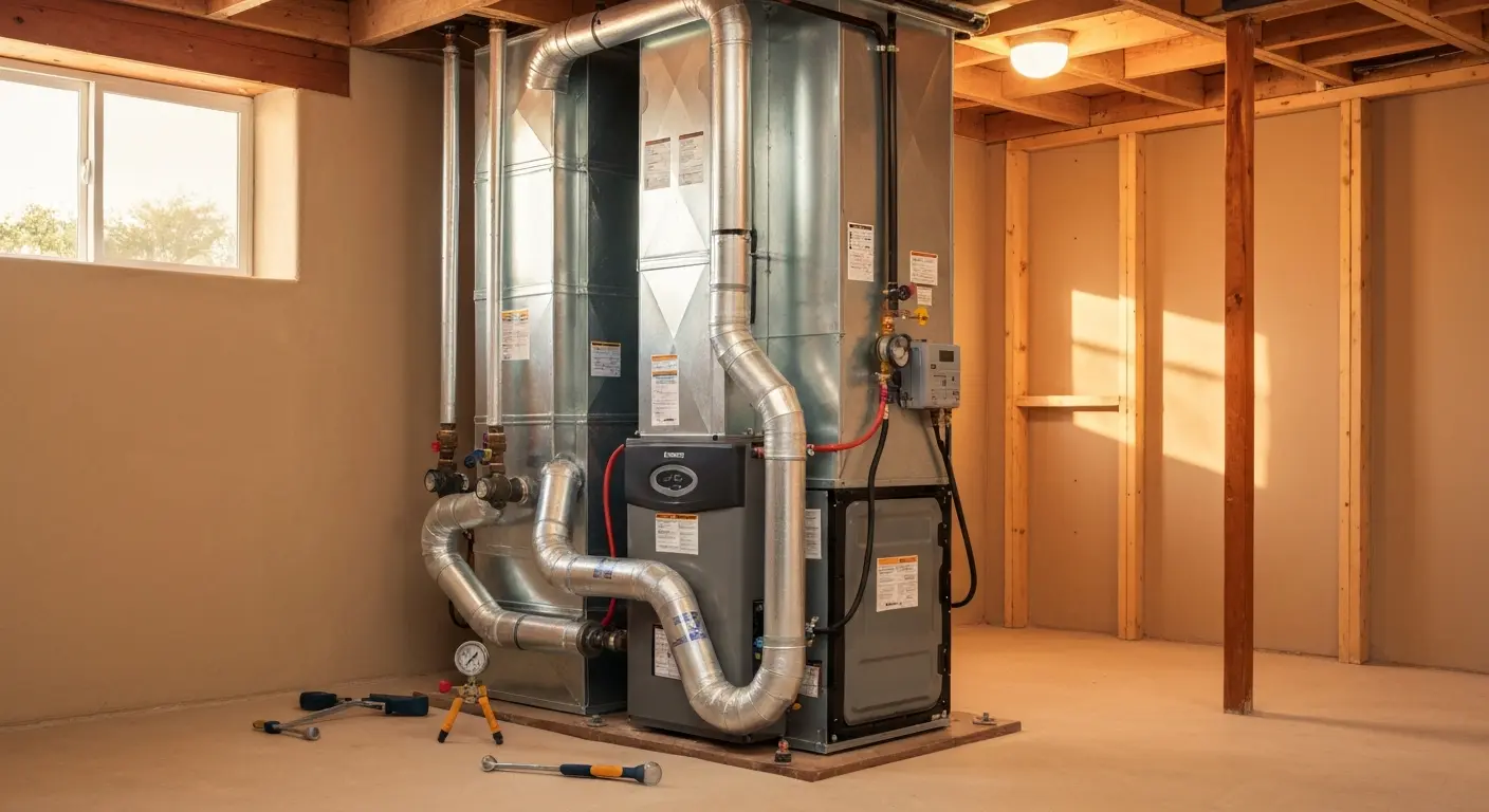 Heating system installation