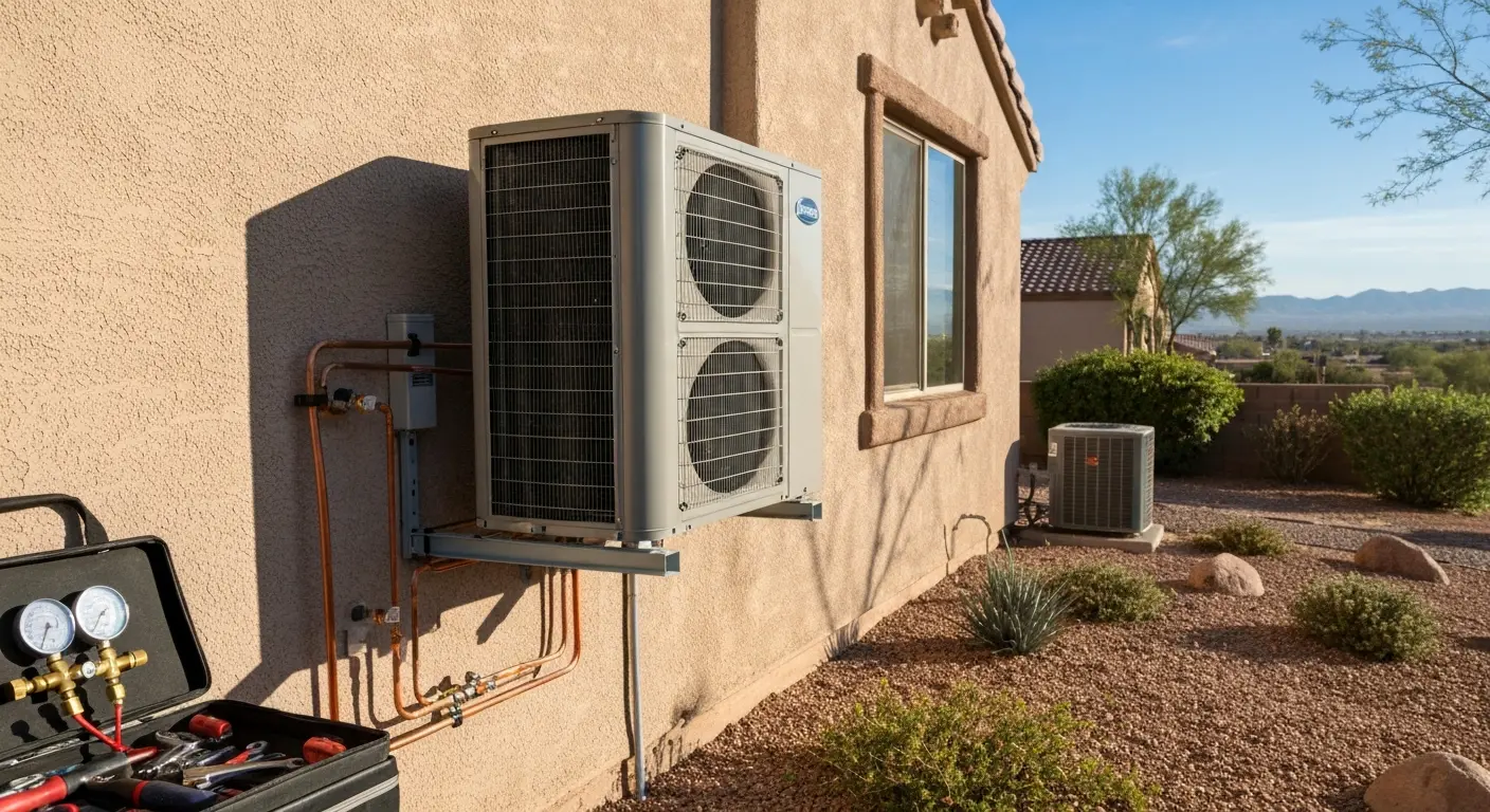 Heat pump installation and service