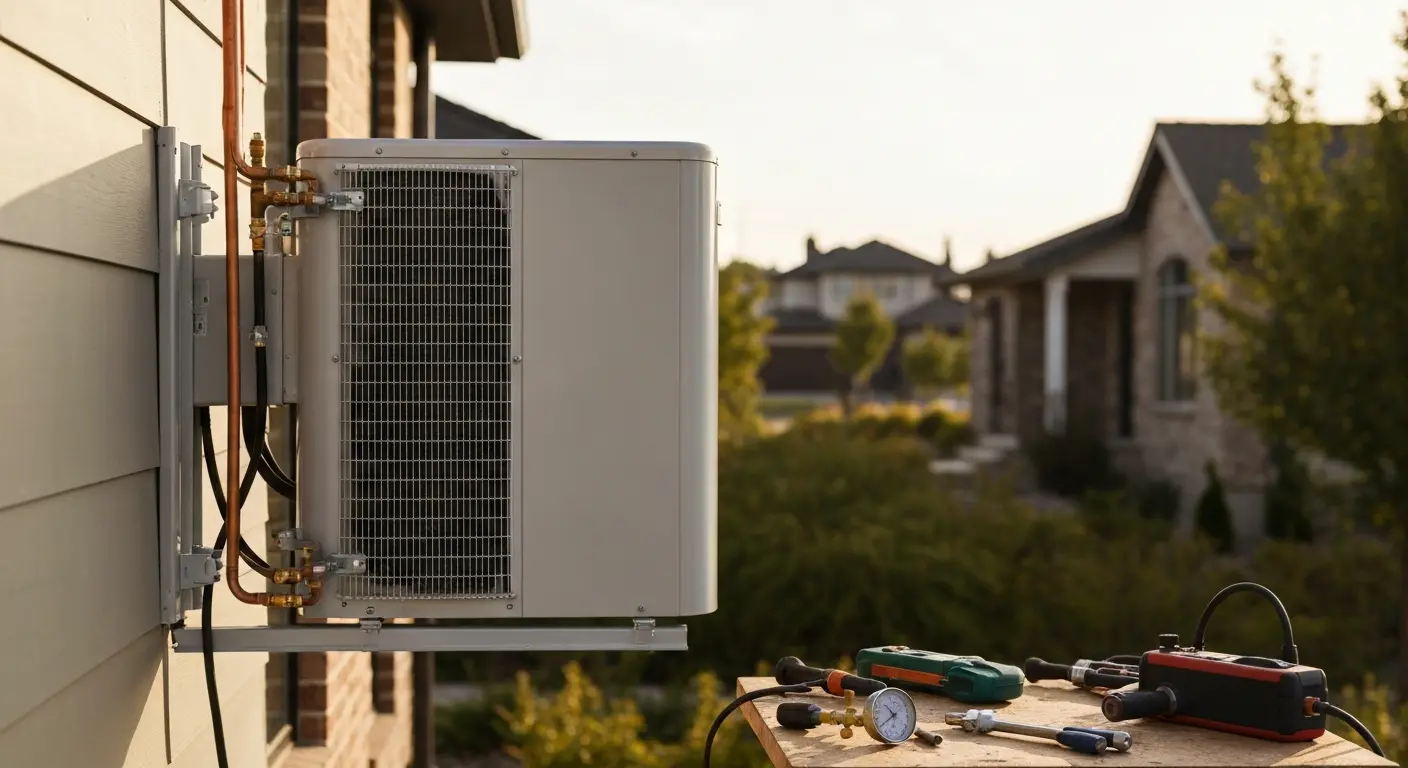 New AC unit installation