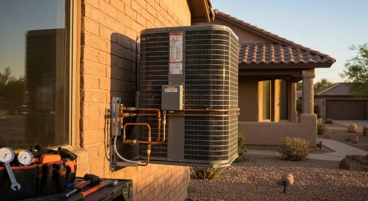 AC unit service in Mayer