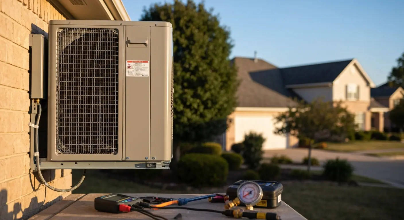 Heat pump system installation