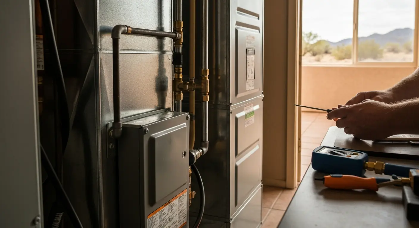 Heating system maintenance in Maricopa County
