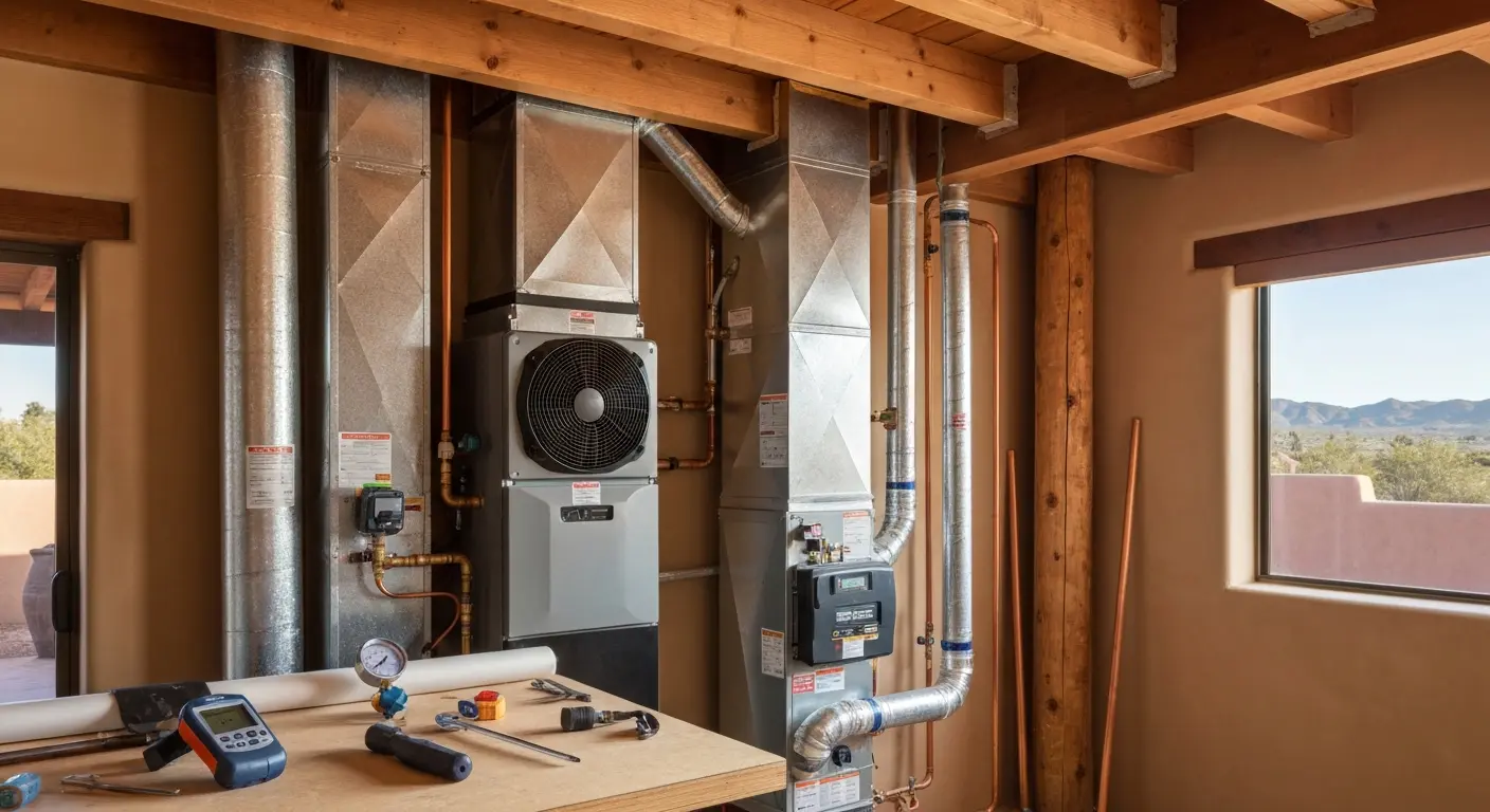 Heating system installation