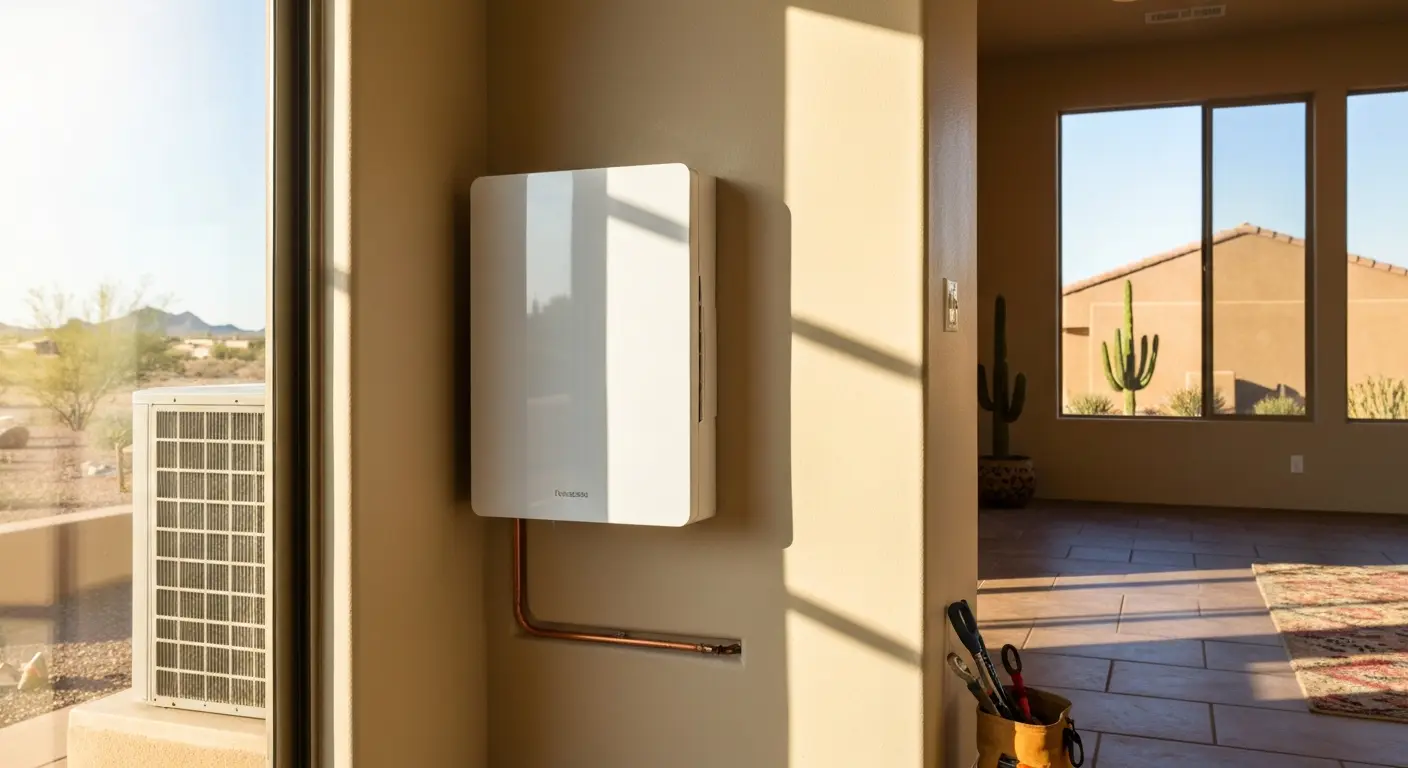 Mini split installation in North Phoenix