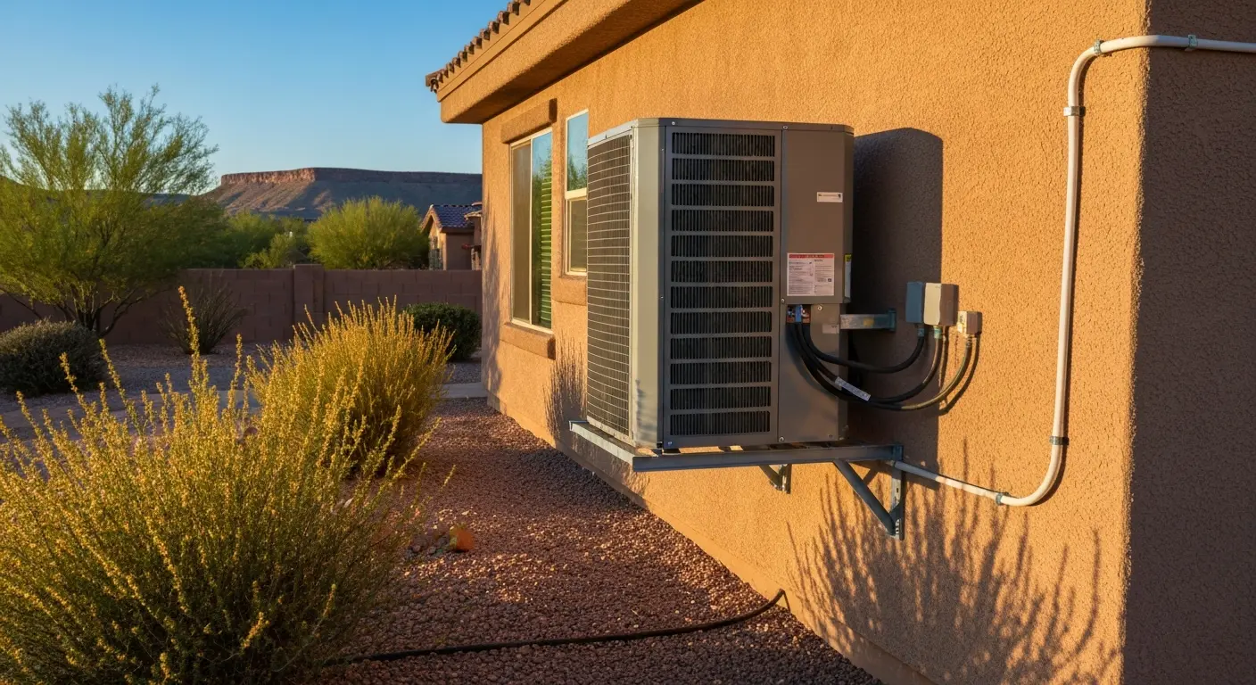 AC installation in Black Canyon City home