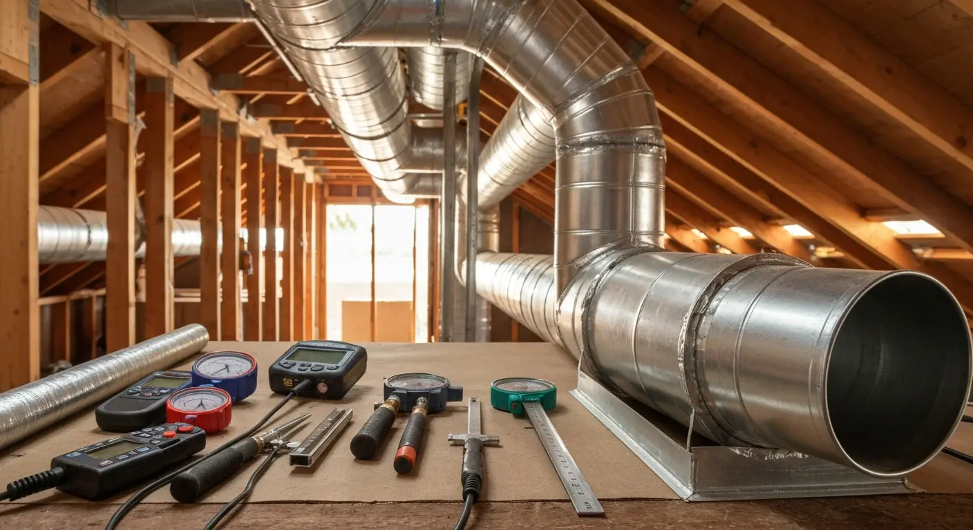 Ductwork inspection and design service