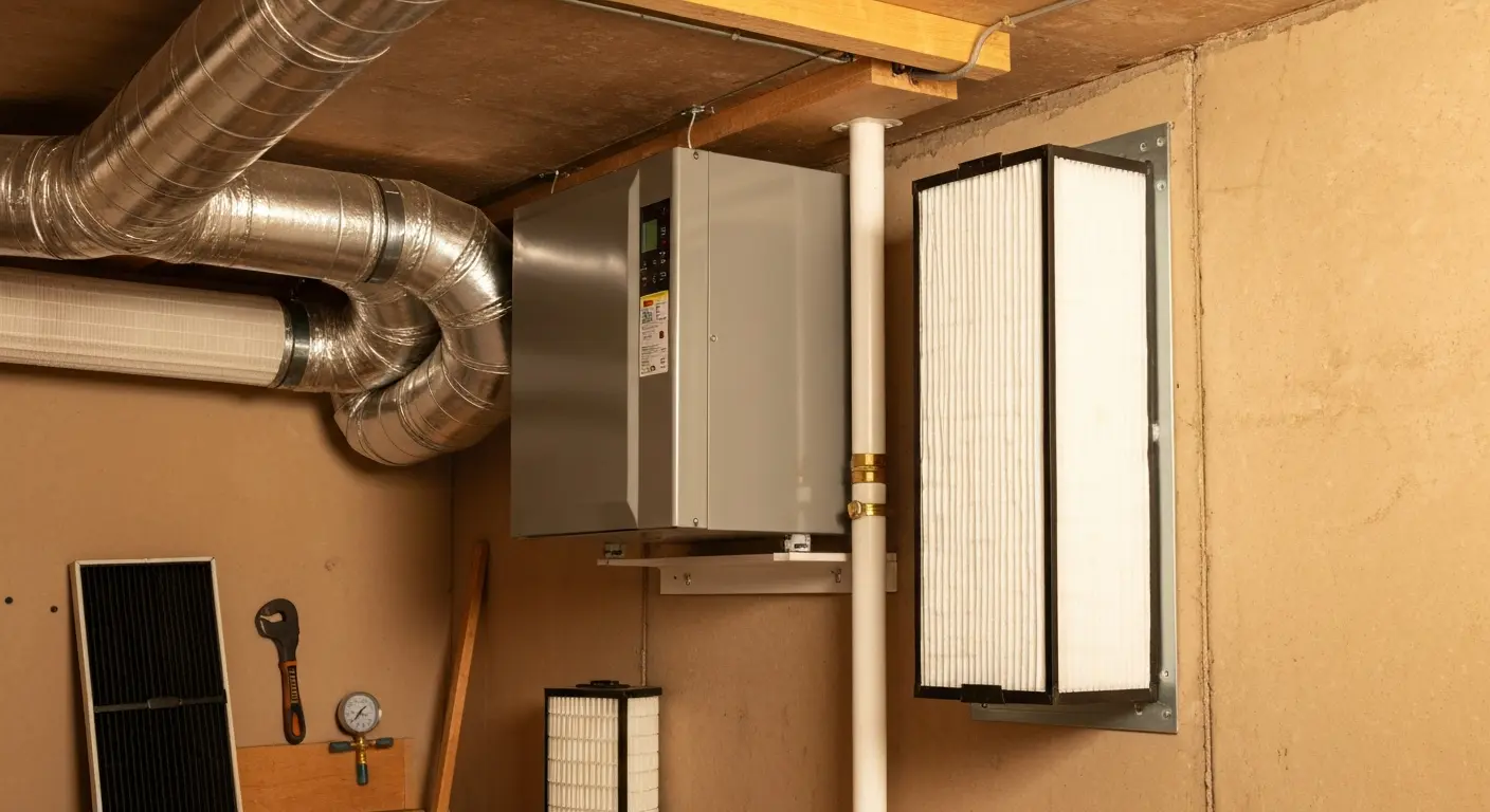 Indoor air quality systems and filters