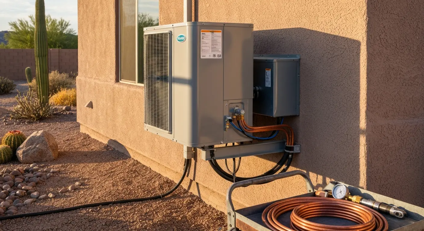 Heat pump installation near Circle City
