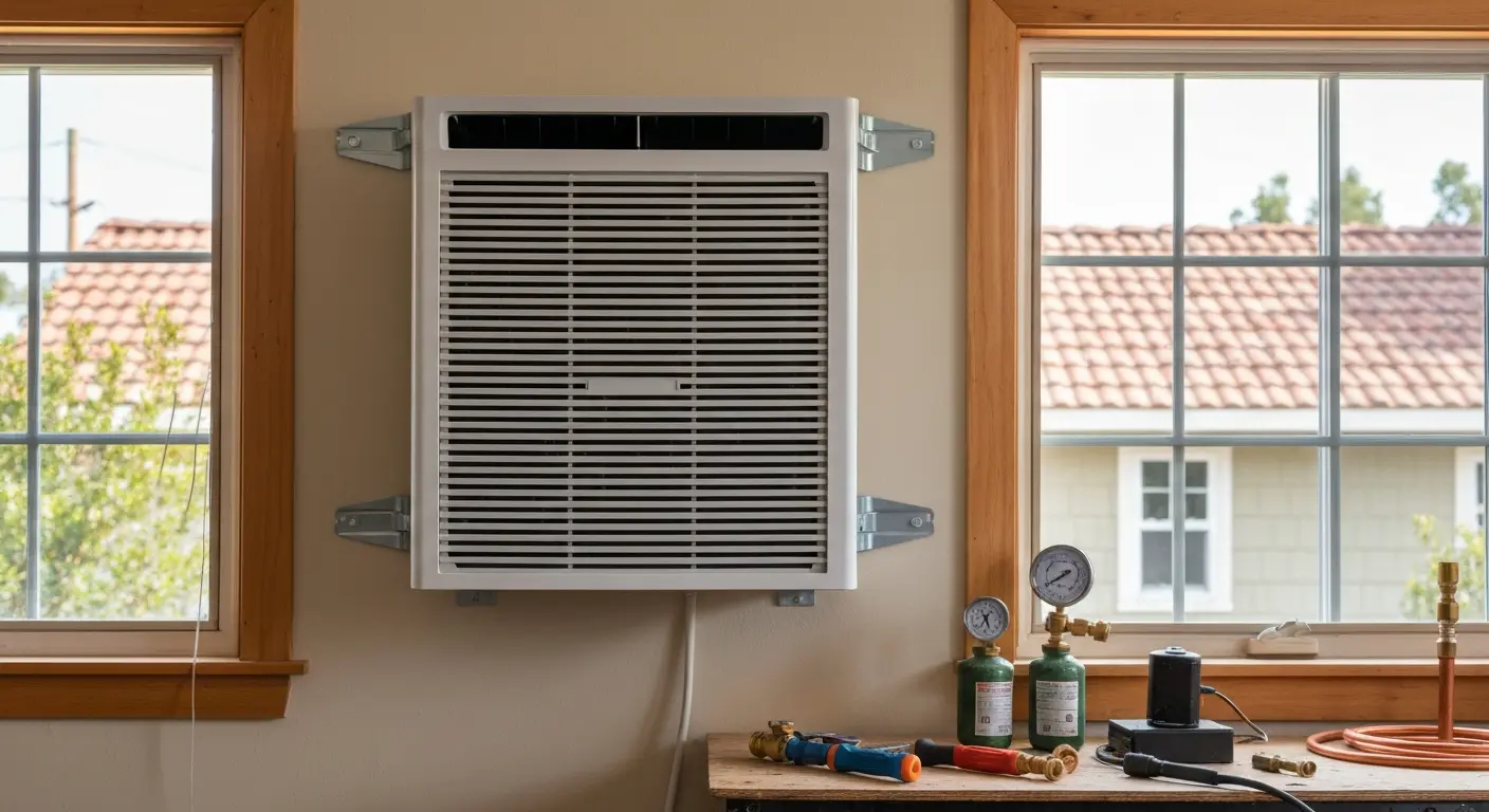 Mini split installation