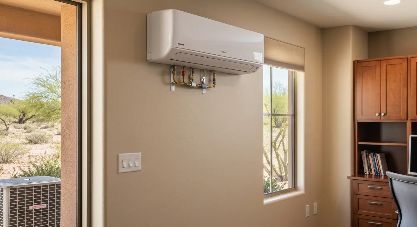 Mini split installation