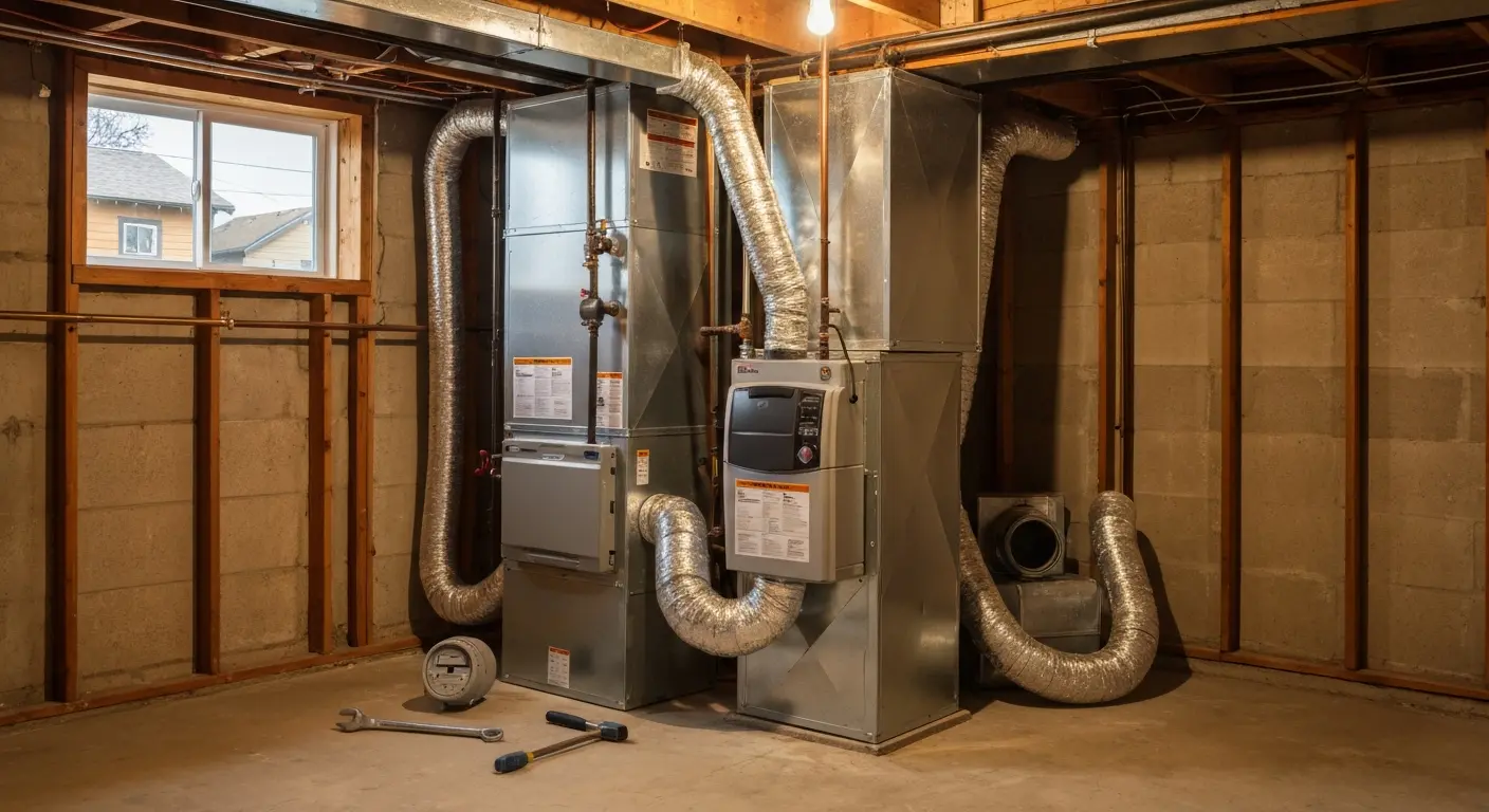 Furnace installation