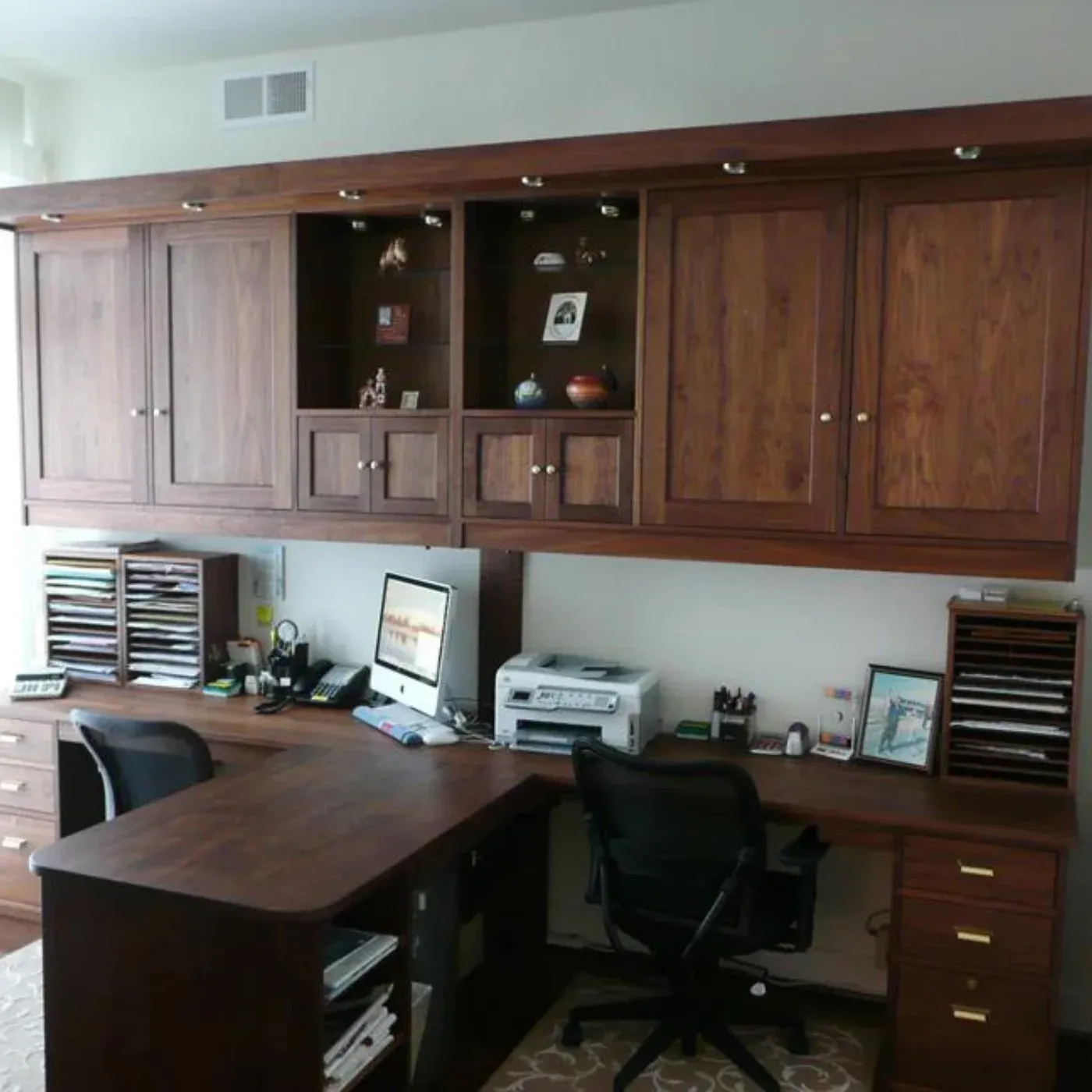 Office cabinets designed near Wichita, KS