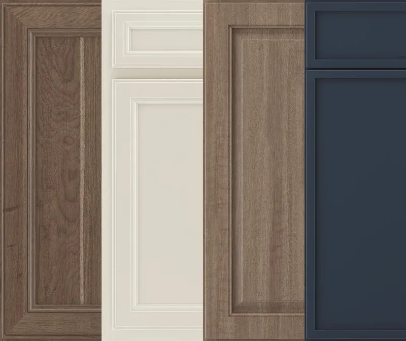 1951 Cabinetry door style and finish options