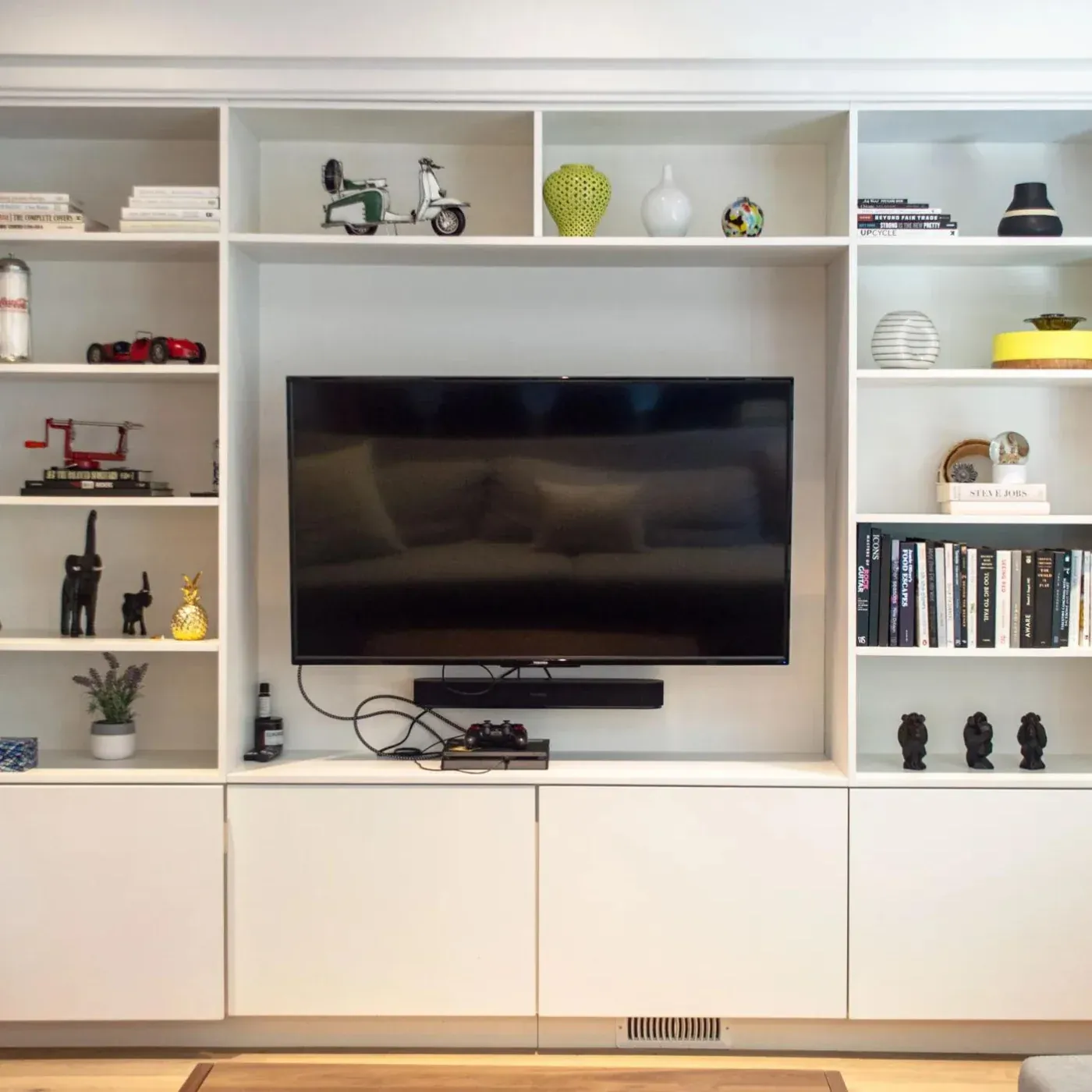 Living Room cabinets designed near Wichita, KS