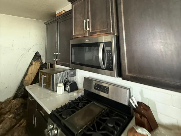 kitchen cabinet damage restoration repair Phoenix AZ