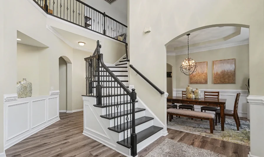 Foyer and staircase