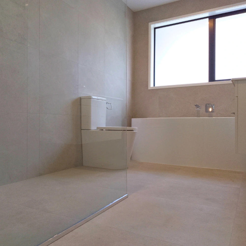 Tile installation with durable waterproofing preparation