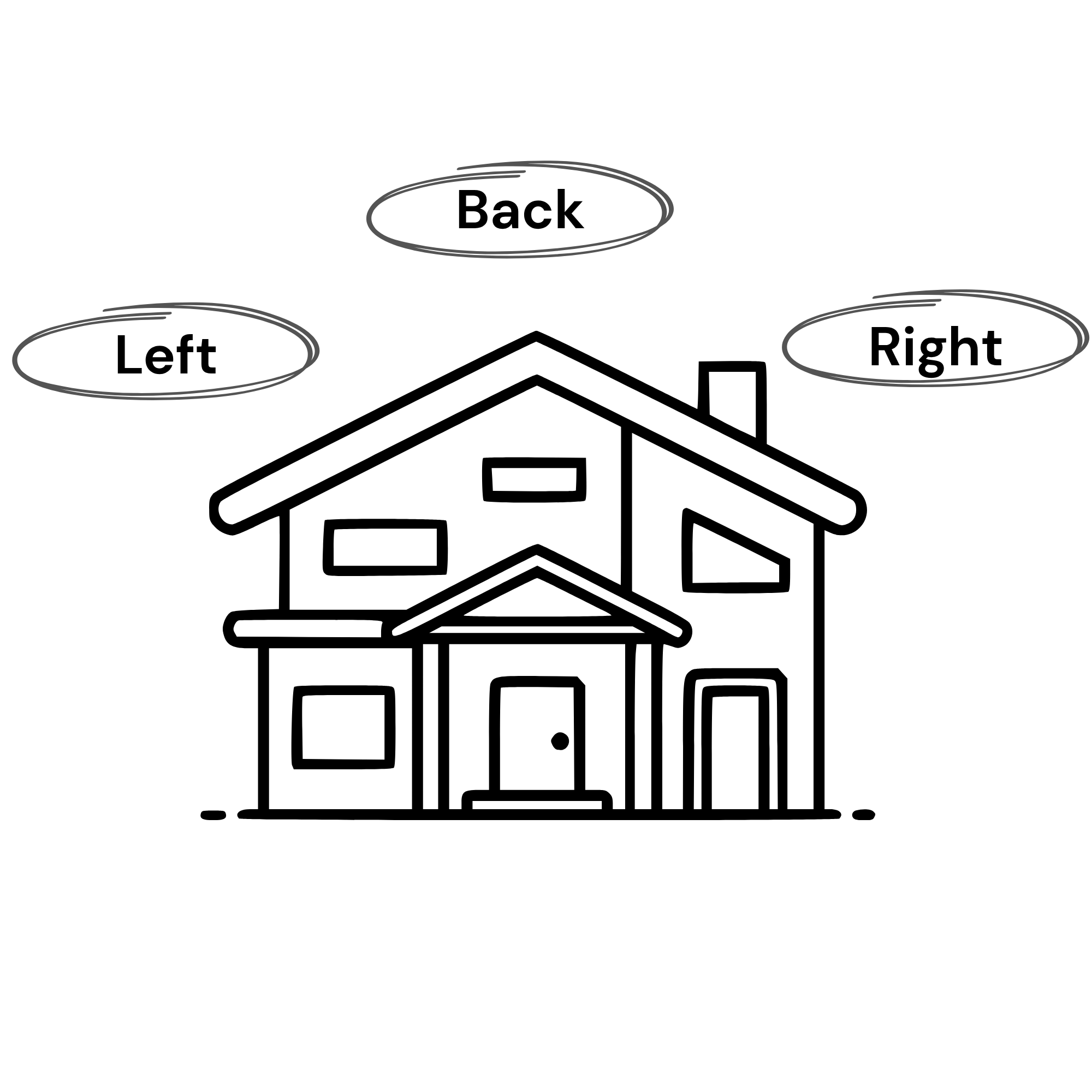 House gate access diagram