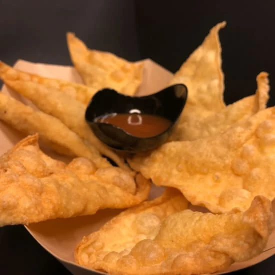 Crujiente de wantán, cocina peruana de WANKA