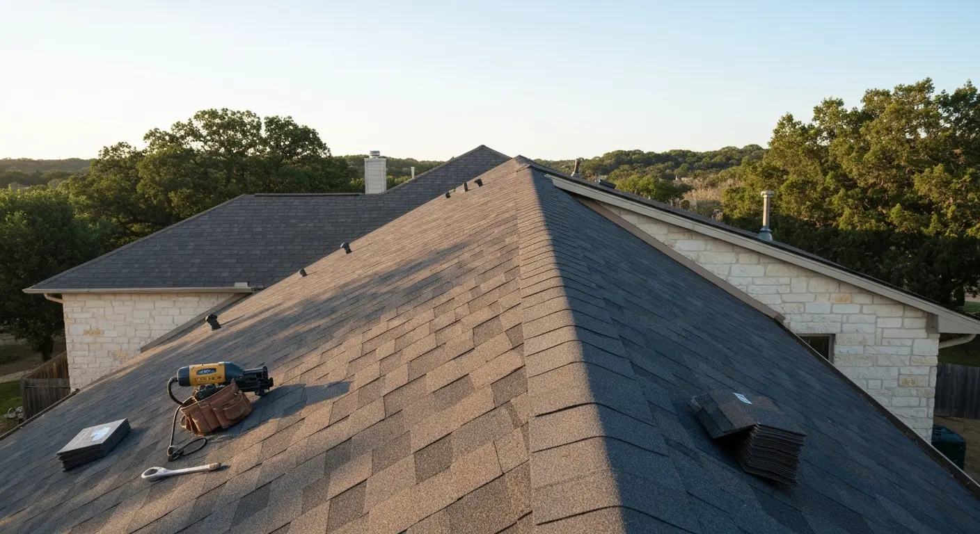 Full roof replacement project