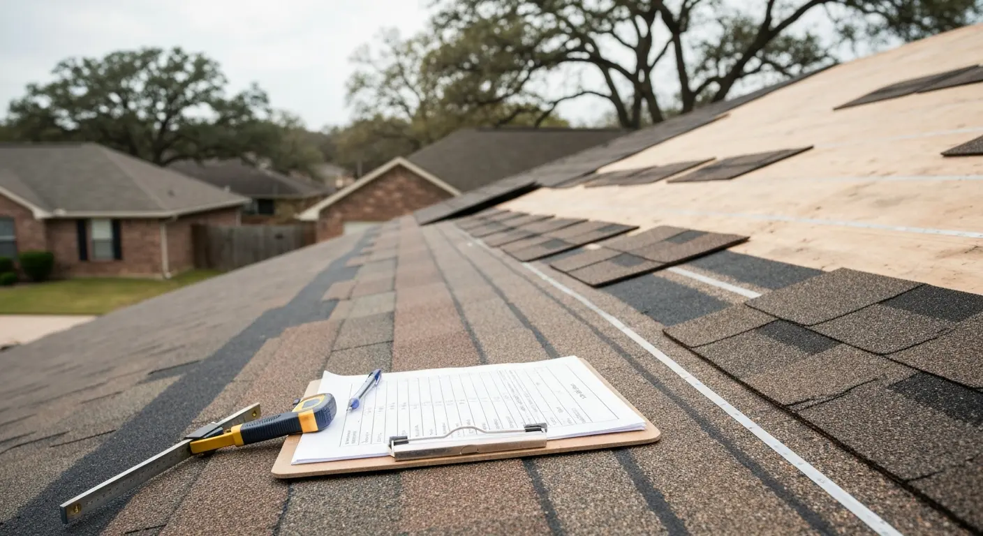 Storm damage inspection